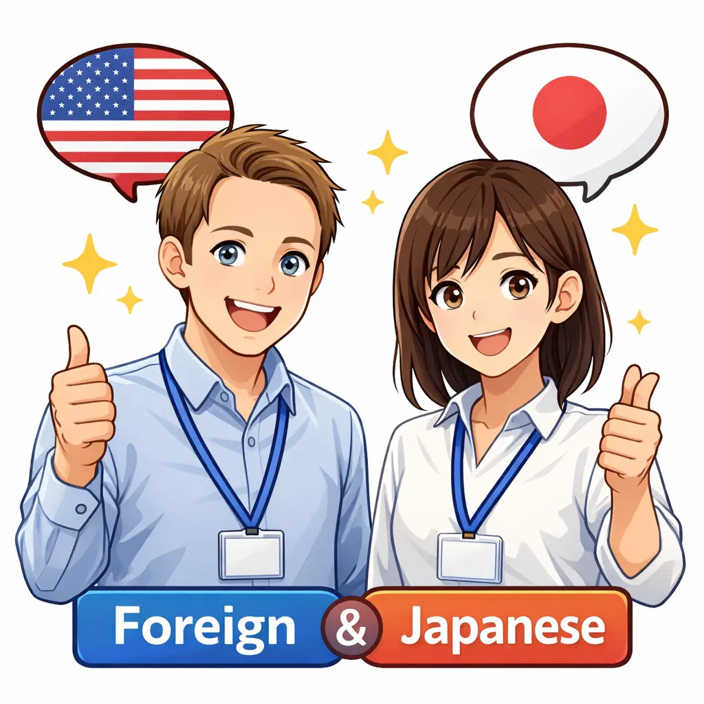 日本人講師又は外国人英語講師のどちらも選べて安心